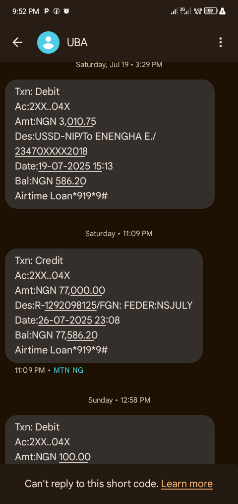 UBA is really improving their services